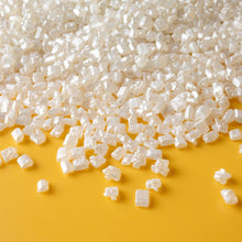 Load image into Gallery viewer, White Shimmer Pearl Sugar Rocks