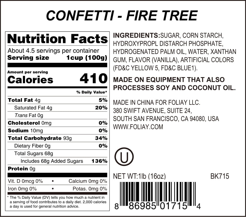 Fire Tree Quin Sprinkles