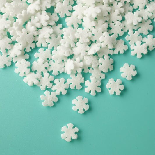 White Snowflakes Quin Sprinkles