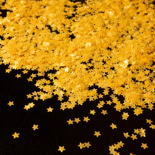 Edible Sequins Gold Star