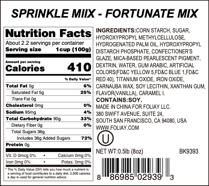 Fortunate Sprinkle Mix