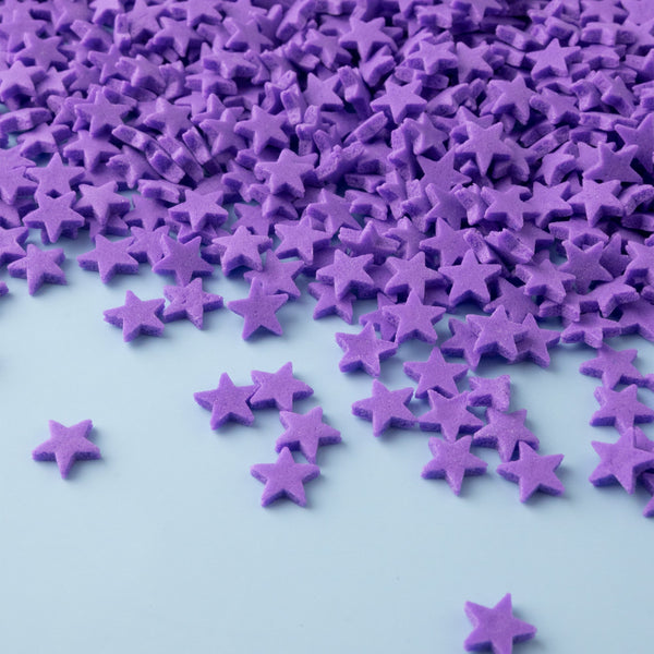 Purple Stars Quin Sprinkles