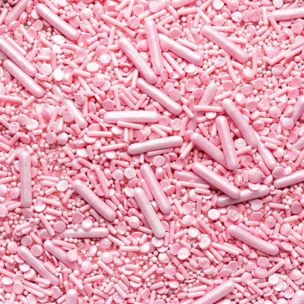 Pearly Pink Sprinkle Mix