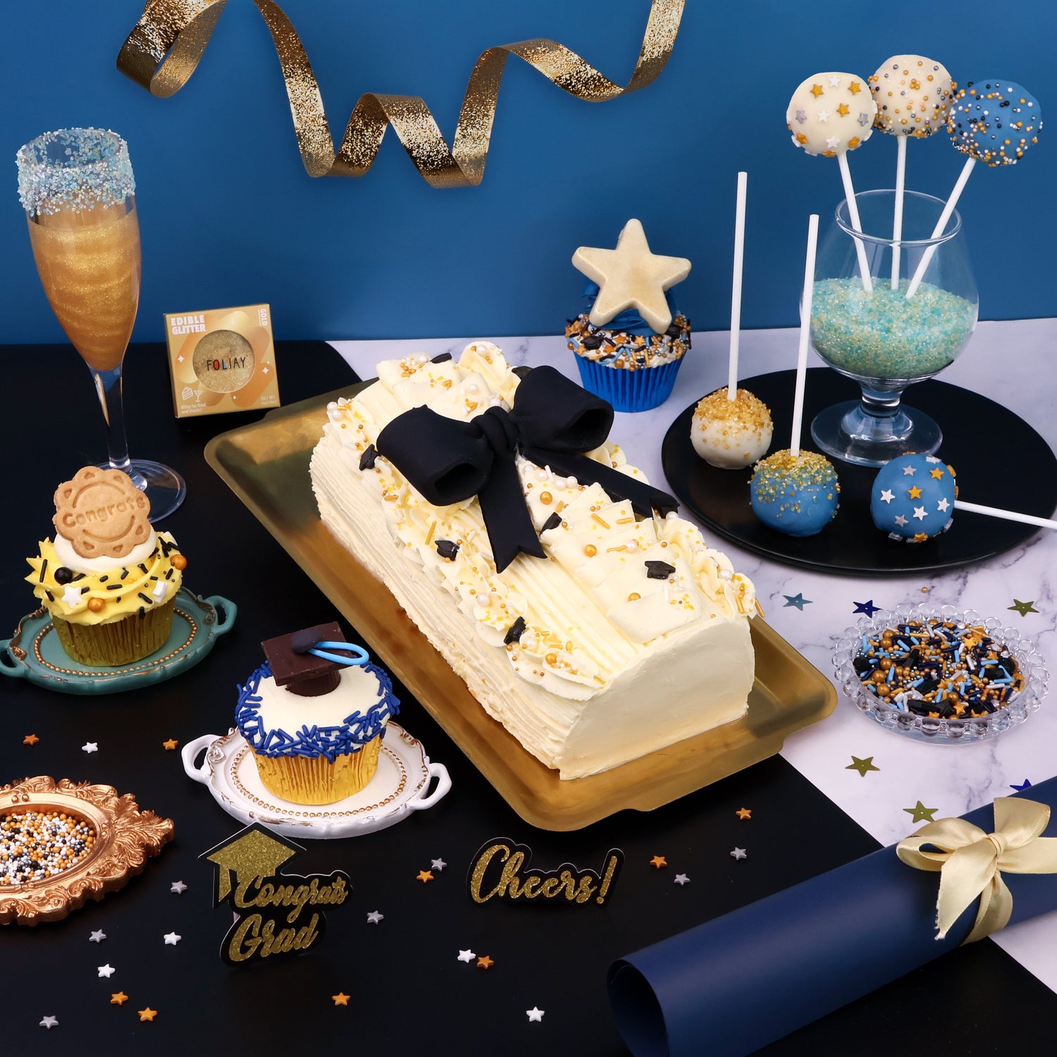Graduation Cake Sprinkles