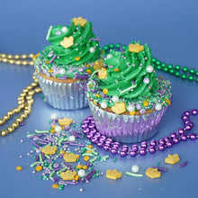 Load image into Gallery viewer, Green Pearlized Jimmies Sprinkles
