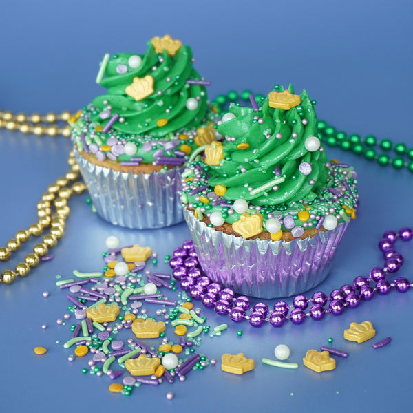 Green Pearlized Jimmies Sprinkles