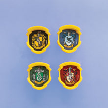 Load image into Gallery viewer, Harry Potter Hogwarts Houses Cupcake Ring Toppers - Set of 12
