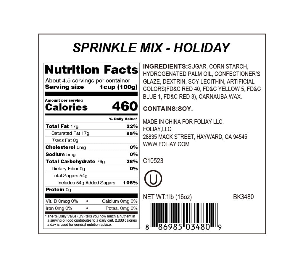 Holiday Jimmies Mix
