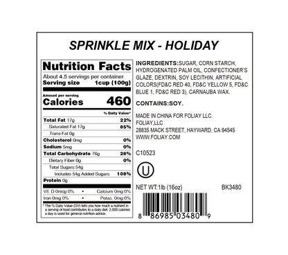 Holiday Jimmies Mix