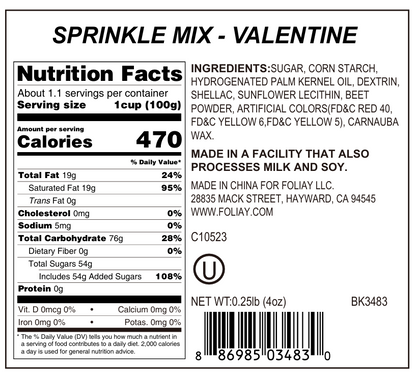 Valentine Jimmies Mix
