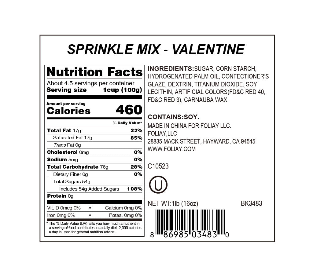 Valentine Jimmies Mix