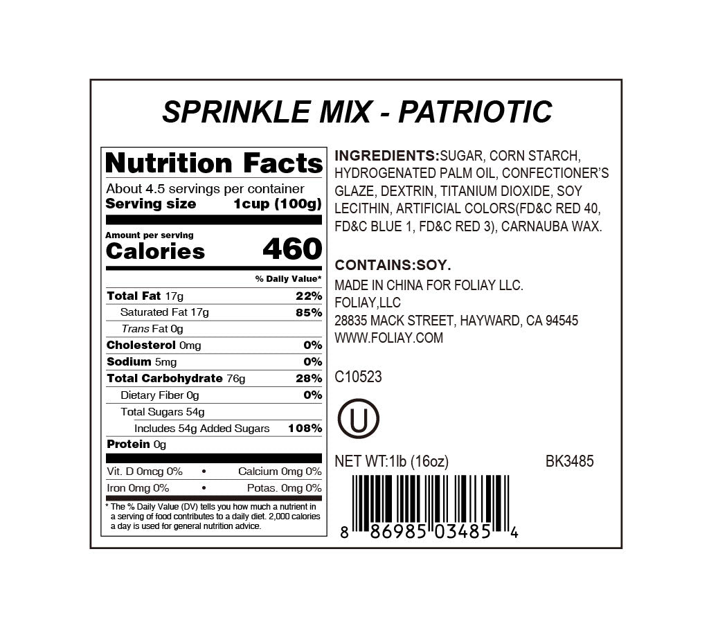 Patriotic Jimmies Mix