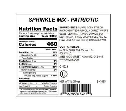 Patriotic Jimmies Mix