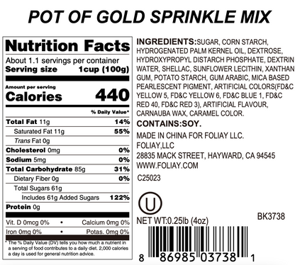 Pot Of Gold Sprinkle Mix