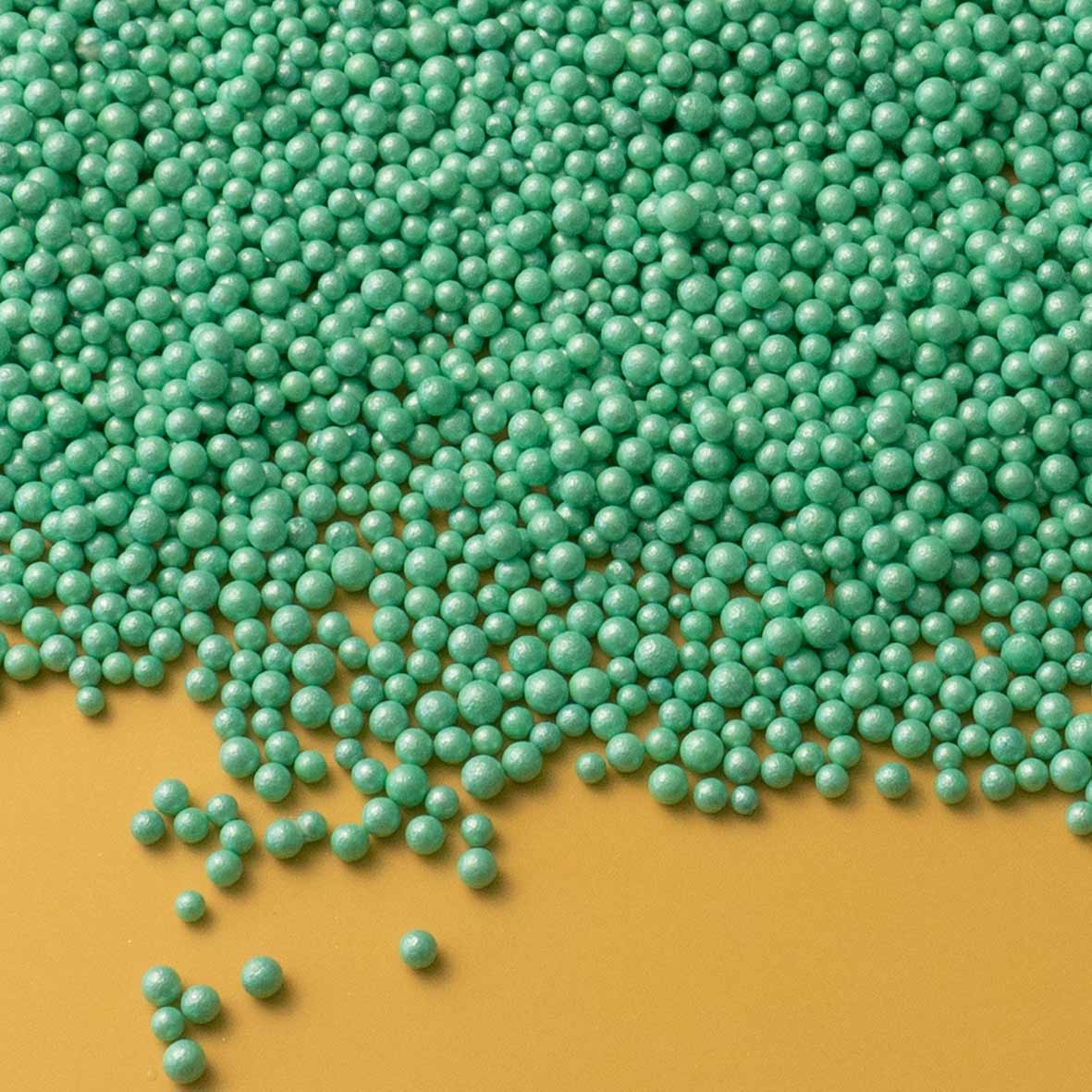 Mint Shimmer Nonpareils