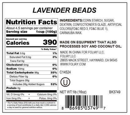 Lavender Nonpareils
