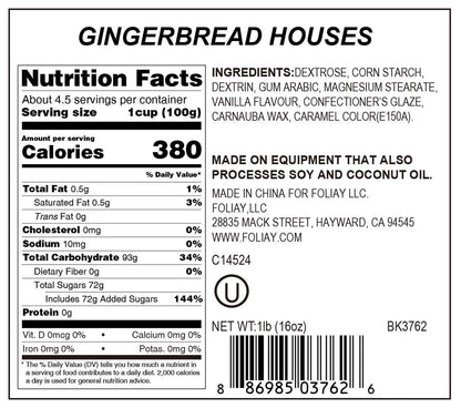 Gingerbread House Candy Sprinkles
