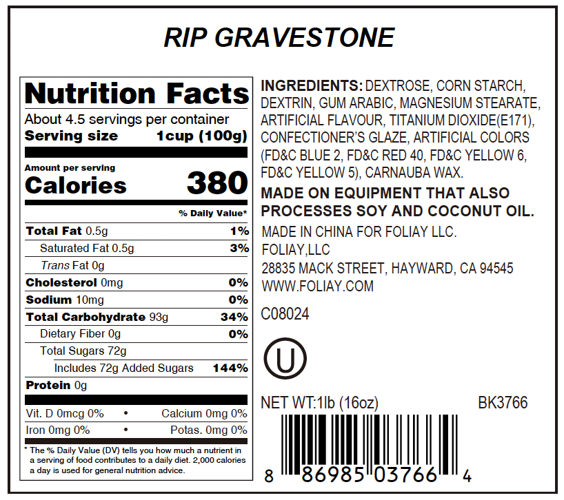 Tombstone Candy Sprinkles