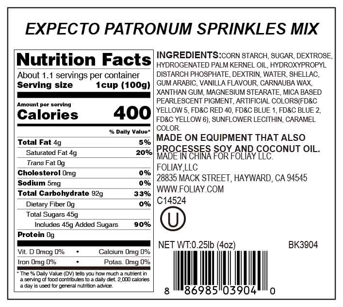Expecto Patronum Sprinkle Mix