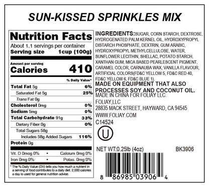 Sun-Kissed Sprinkle Mix