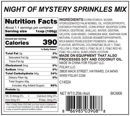 Night of Mystery Hot Cocoa Toppings