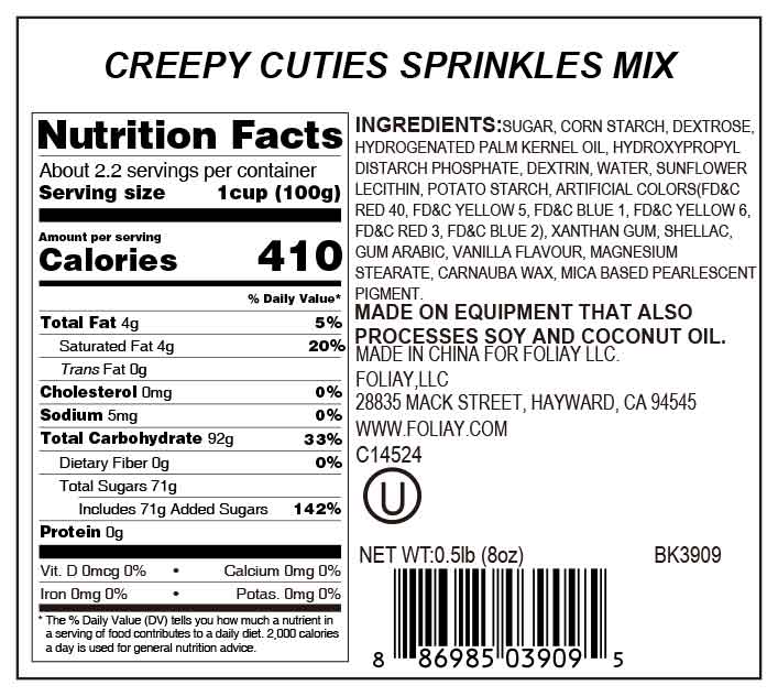 Creepy Cuties Sprinkle Mix
