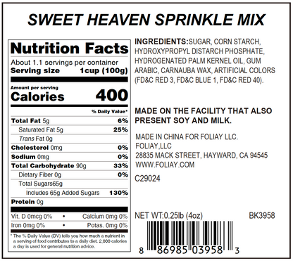Sweet Heaven Rod Mix