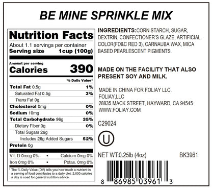 Be Mine Nonpareils Mix