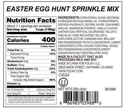 Easter Egg Hunt Sprinkle Mix