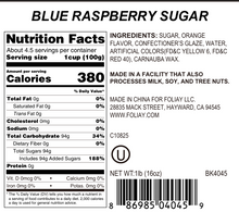 Load image into Gallery viewer, Blue Raspberry Cocktail Sugar Rimmer
