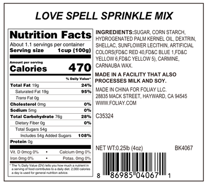 Love Spell Jimmies Mix