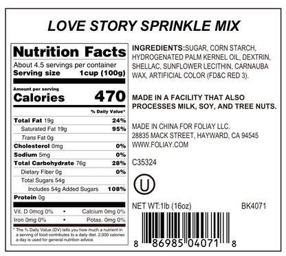 Love Story Jimmies Mix