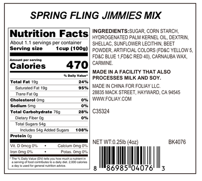Spring Fling Jimmies Mix