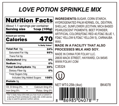 Love Potion Jimmies Mix
