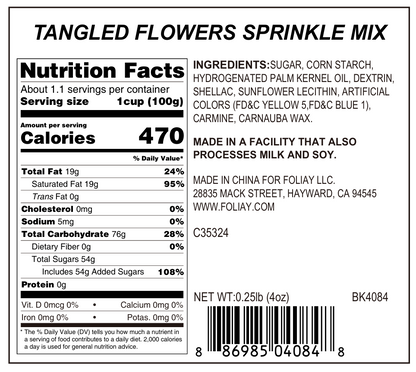 Tangled Flowers Jimmies Mix