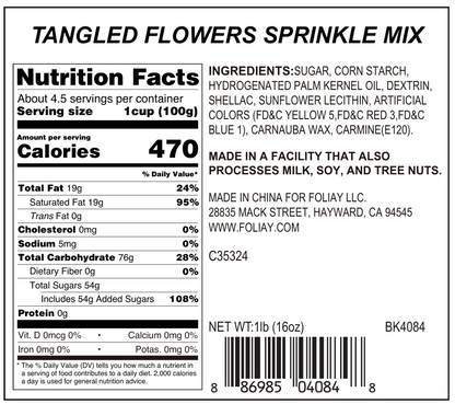 Tangled Flowers Jimmies Mix