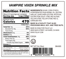 Load image into Gallery viewer, Vampire Vixen Jimmies Mix
