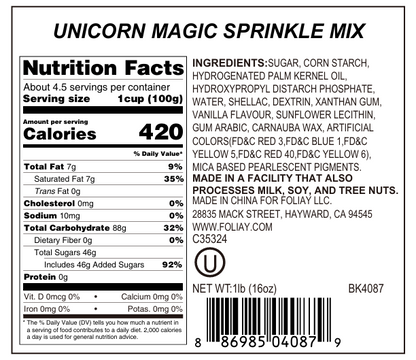 Unicorn Magic Sprinkle Mix