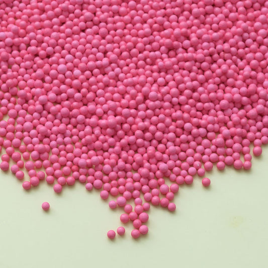 Natural Hot Pink Nonpareils