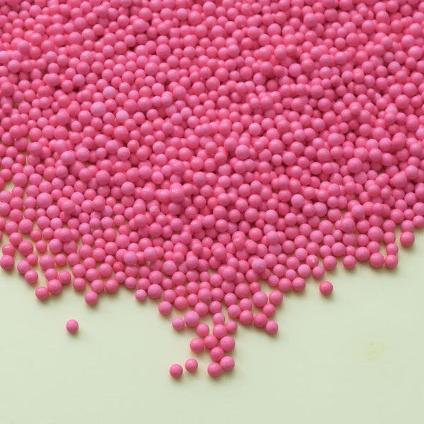 Natural Hot Pink Nonpareils