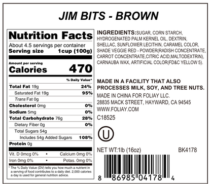 Brown Jimmies Sprinkles