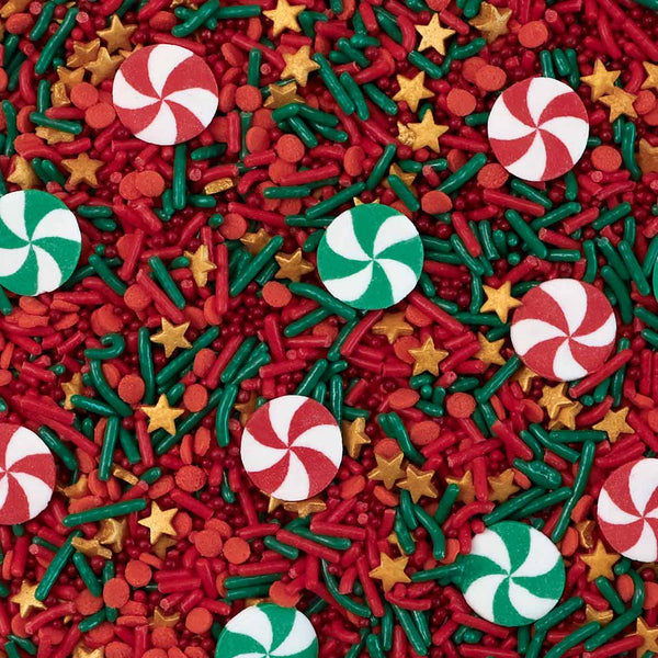 Candy Cane Lane Sprinkle Mix