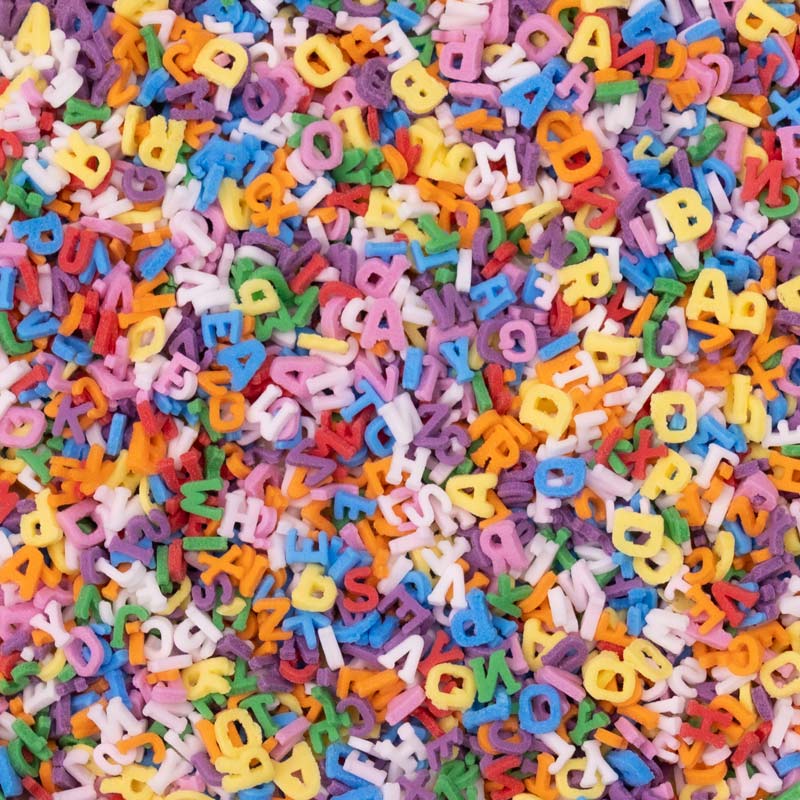 Alphabet Quin Sprinkles