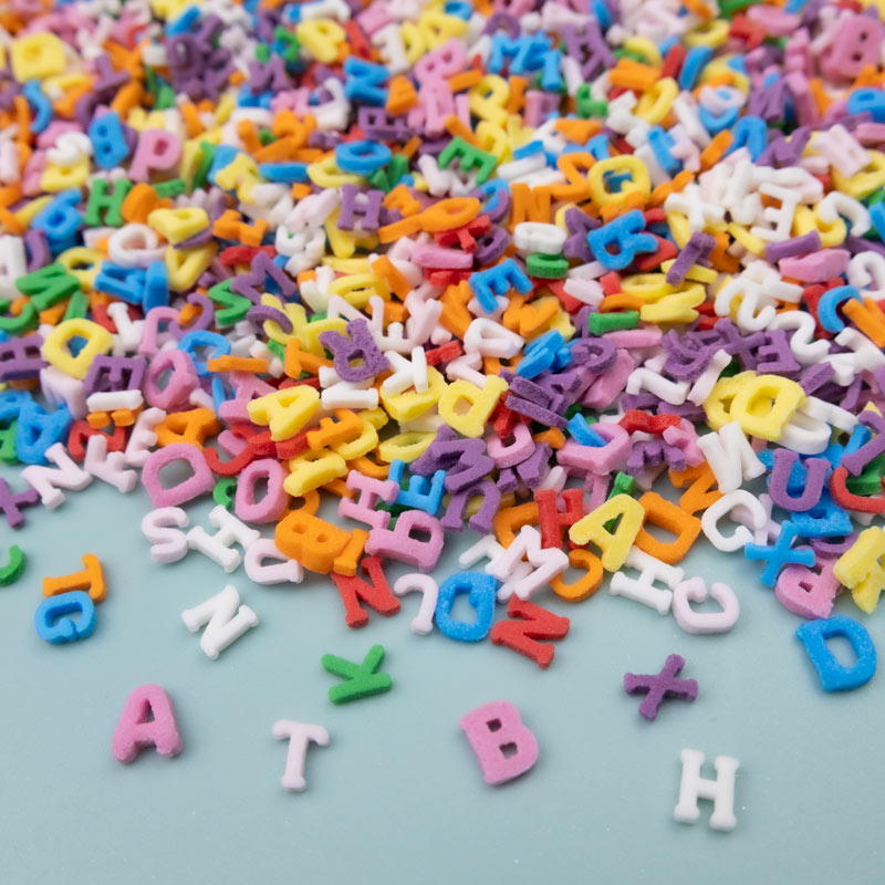 Alphabet Quin Sprinkles