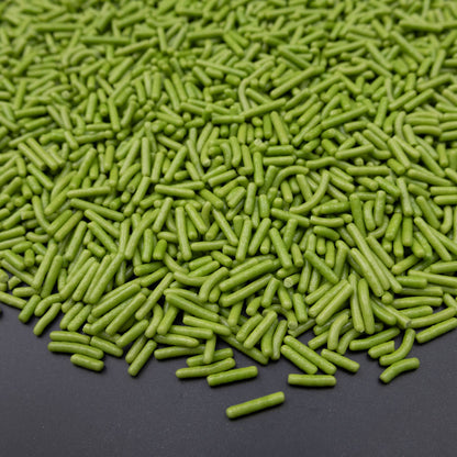 Moss Green Jimmies Sprinkles