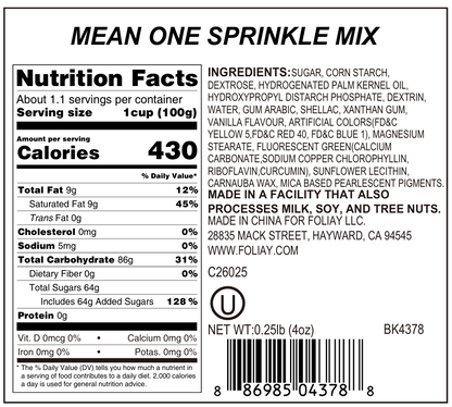 Mean One Sprinkle Mix