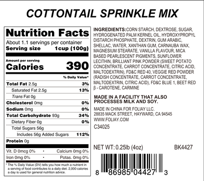 Cottontail Sprinkle Mix