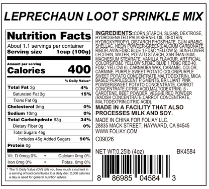 Leprechaun Loot Sprinkle Mix