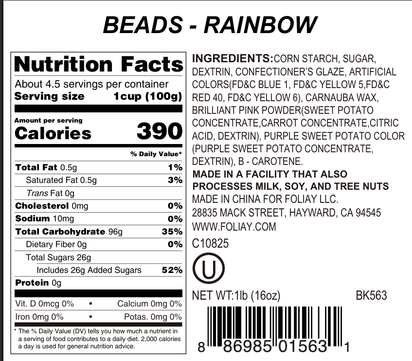 Rainbow Nonpareils Mix