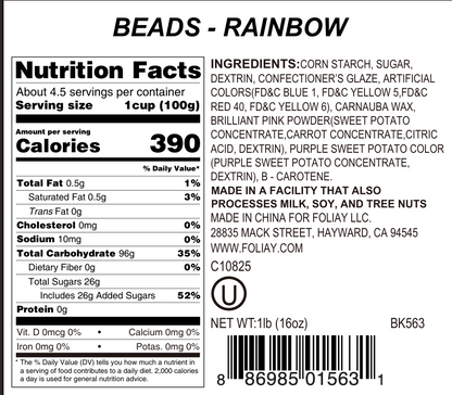 Rainbow Nonpareils Mix